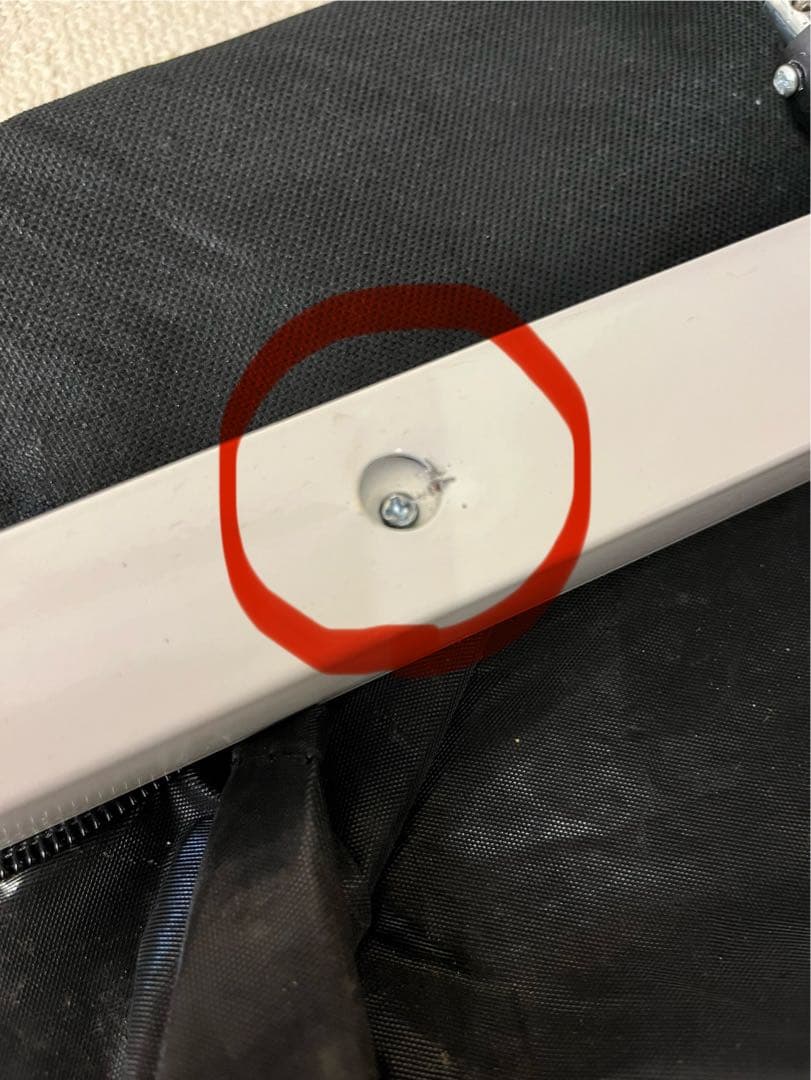 FIELDOR ワンタッチタープ 2.5m x 2.5m きのこ柄グレー　難あり