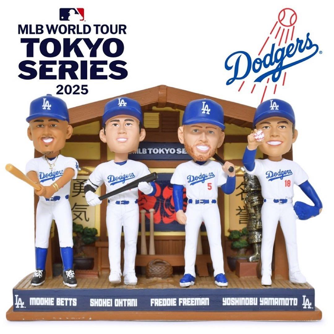 あ*お様 東京シリーズ　ドジャース　ボブルヘッド 大谷翔平　山本由伸　フリーマン