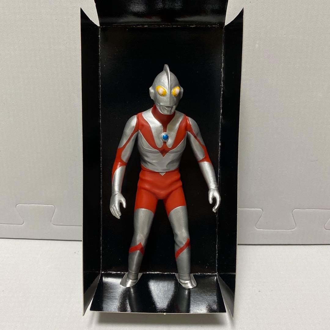 ［美品］ウルトラヒーローシリーズEX　ウルトラマン Aタイプ　ソフビ　カード付き