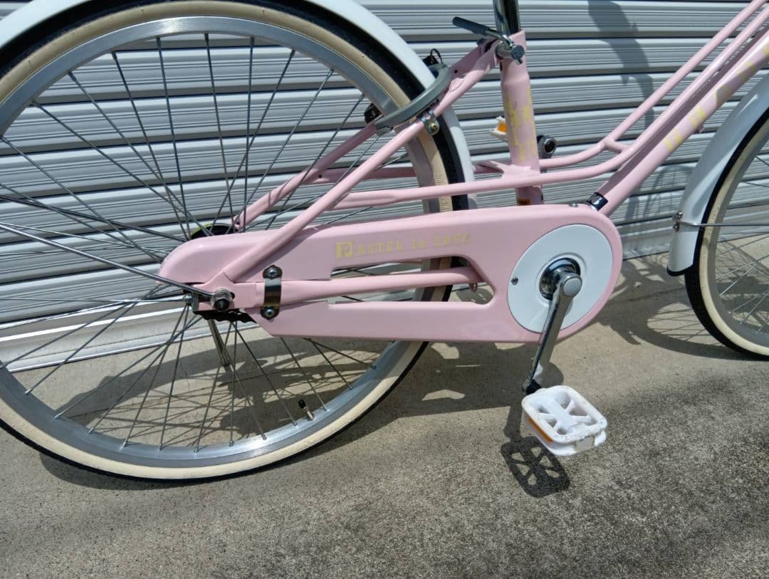 自転車　パステル　ピンク　くすみピンク22インチ　女の子　→引取り限定(岐阜県)