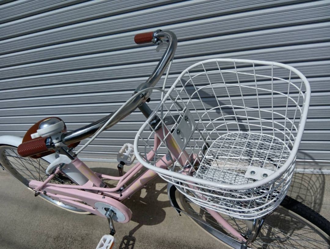 自転車　パステル　ピンク　くすみピンク22インチ　女の子　→引取り限定(岐阜県)