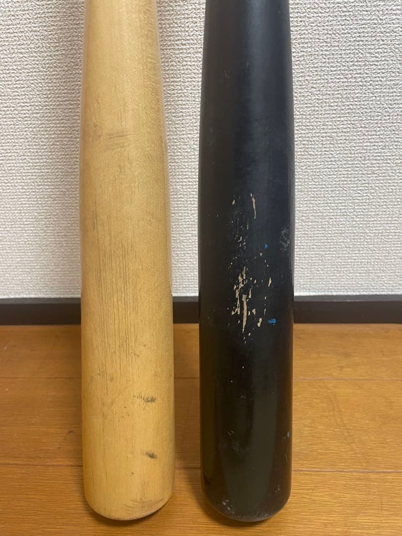 ヤナセ　ヒッコリー　木製バット　2本
