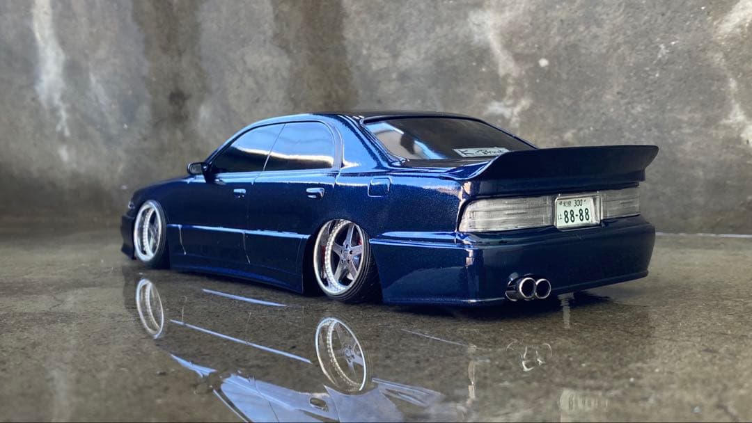 1/24 アオシマ UZS141マジェスタ 完成品 K-BREAK VIP