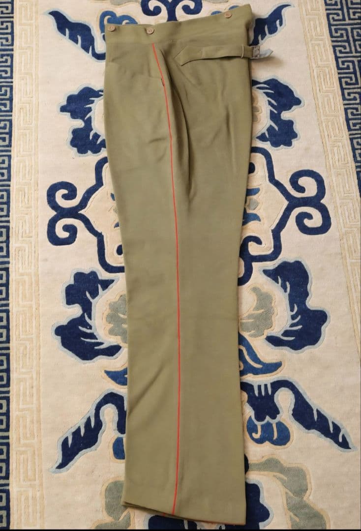 実物 日本軍 四五式軍衣 高級テーラー製 上下揃い