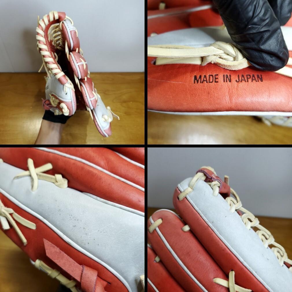 ZETT ゼット 日本製 赤星憲広モデル 本人使用カラー 外野用 軟式グローブ