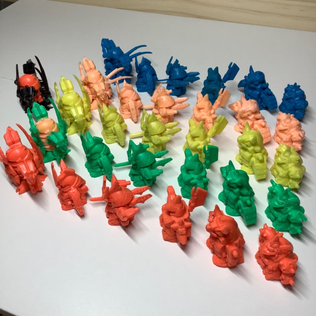 ガン消し　闇の欠片全色　31体セット　復活闇将軍