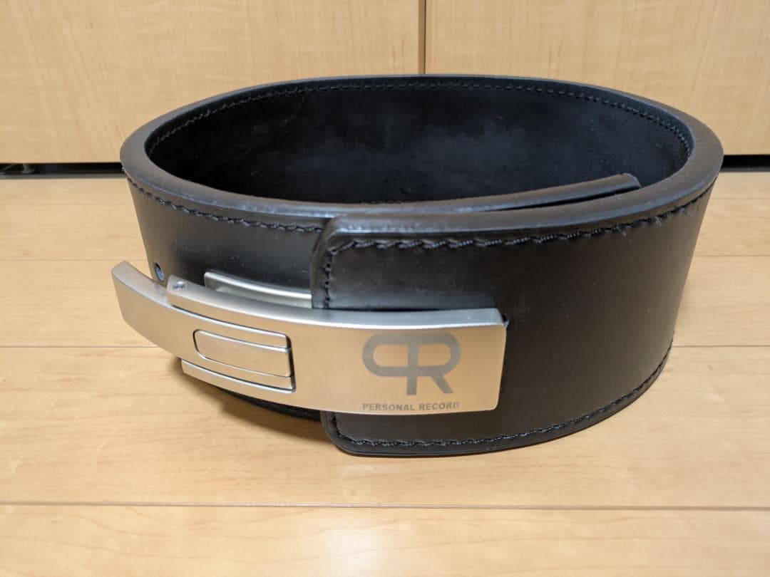 PERSONAL RECORD トレーニング・パワーベルト ブラック