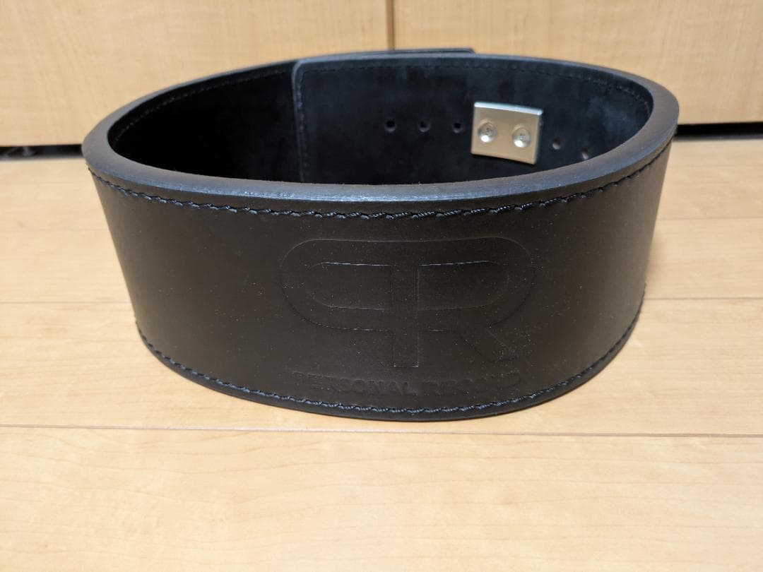 PERSONAL RECORD トレーニング・パワーベルト ブラック