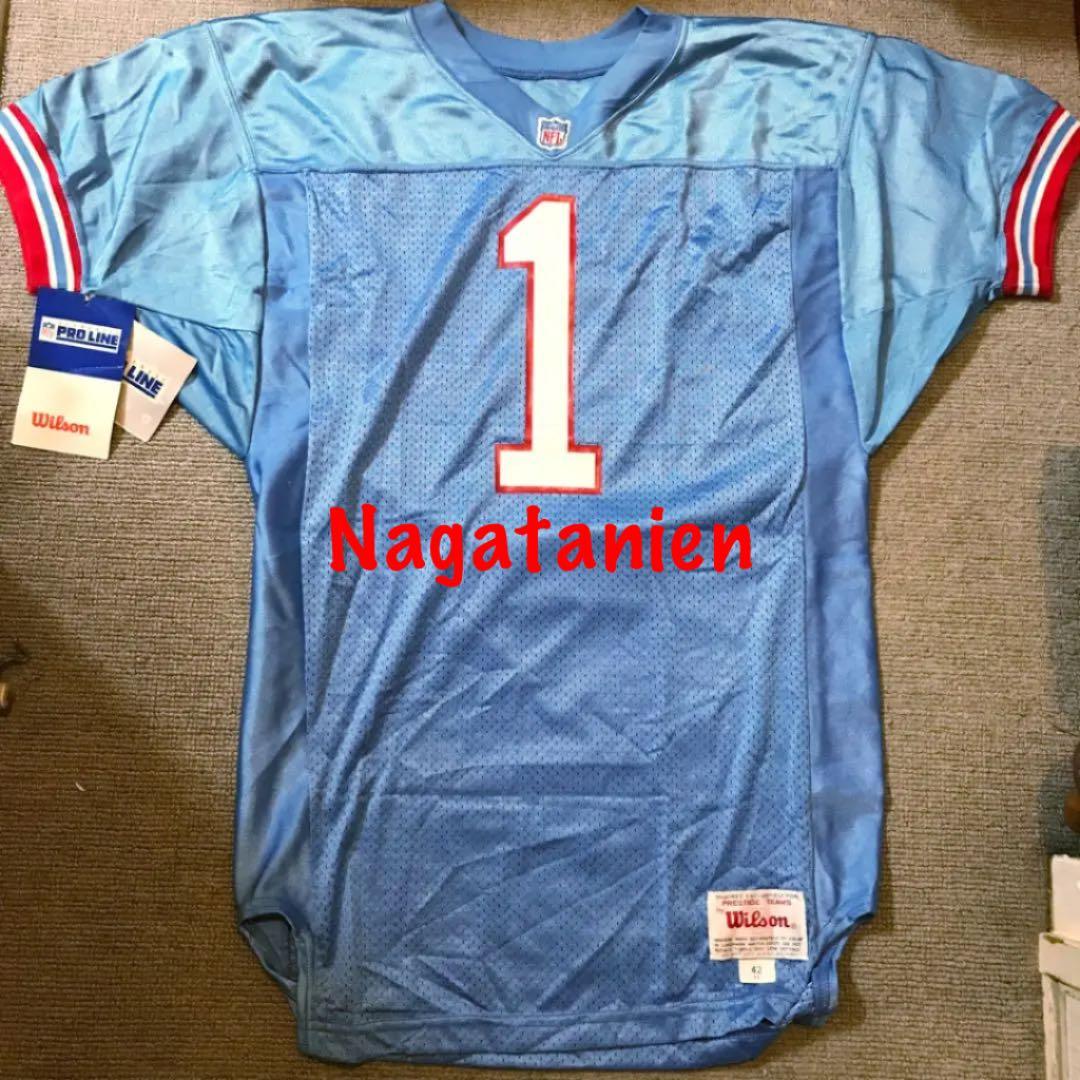 ヒューストンオイラーズキャップ　ウォーレンムーン様プロラインユニフォーム