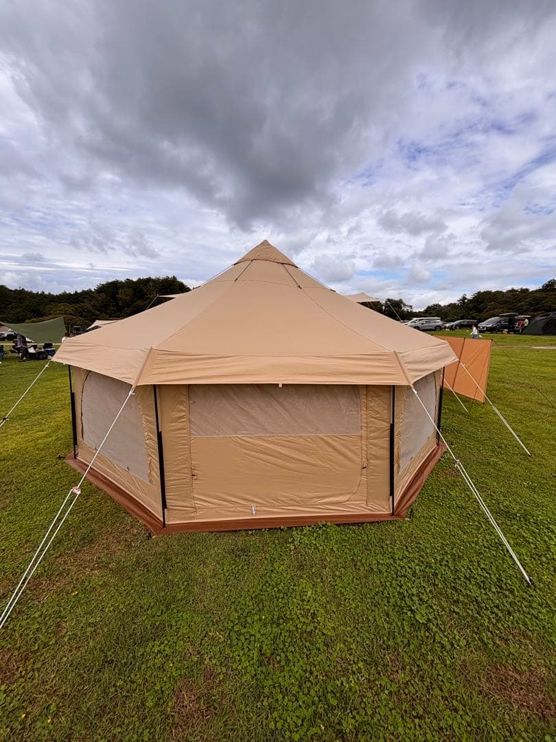 タケノコテント2 グランドシート・煙突穴付き