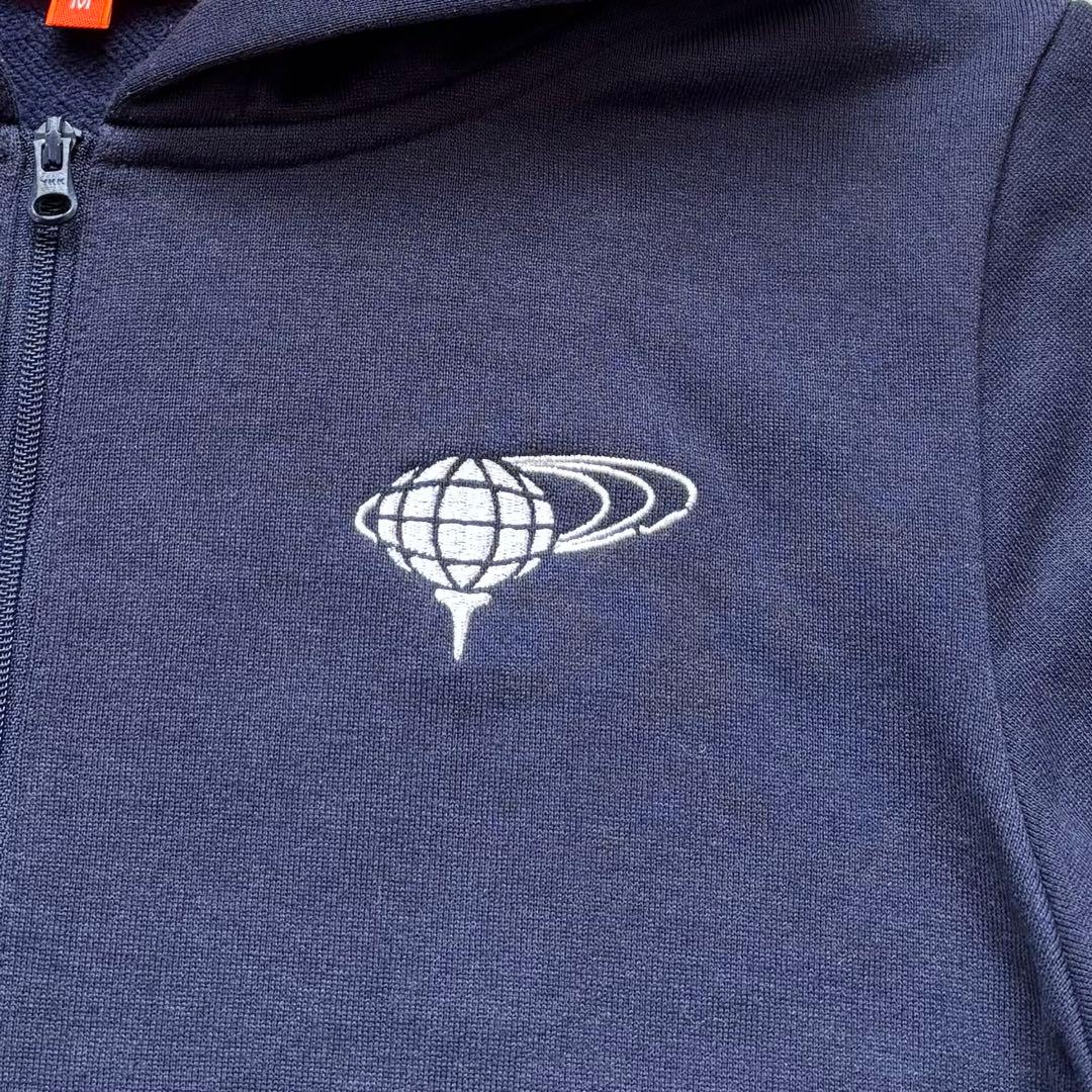 BEAMS GOLF ビームスゴルフ ダブルジップ フード付きパーカー ロゴ