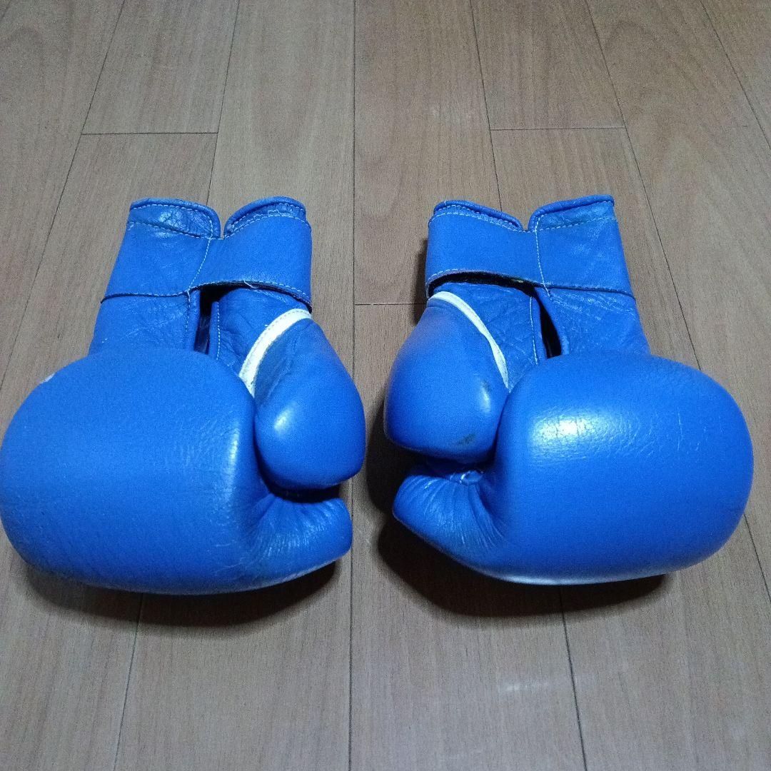 【中古】Winning Daito 8 oz ボクシンググローブ 青