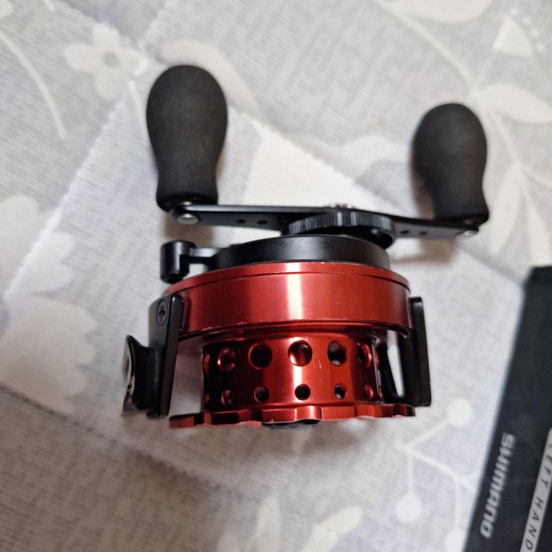 SHIMANO セイハコウ 60SP リール レッド左巻き