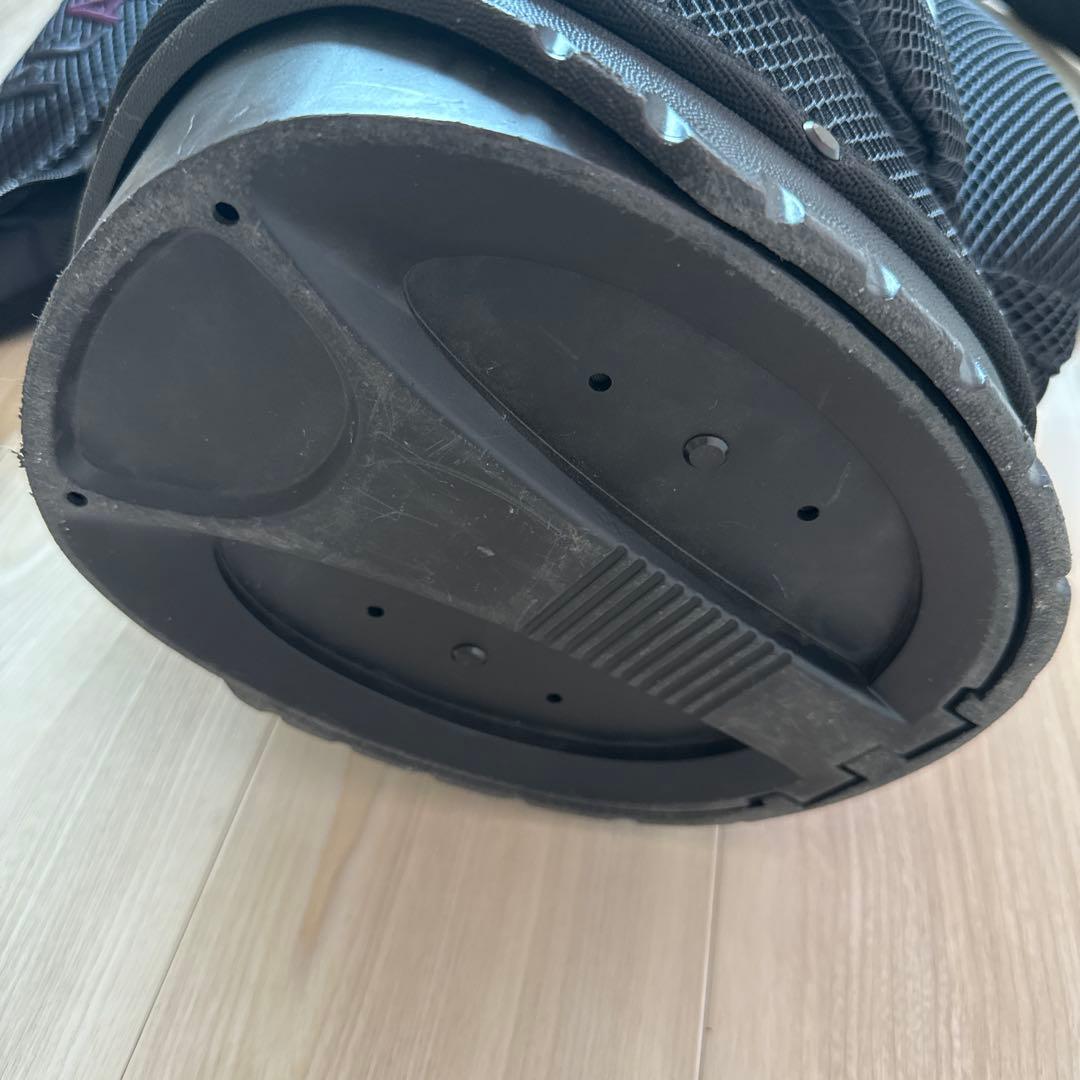 パーリーゲイツ　キャディバッグ　スタンド式　軽量　黒　ブラック　ユニセックス