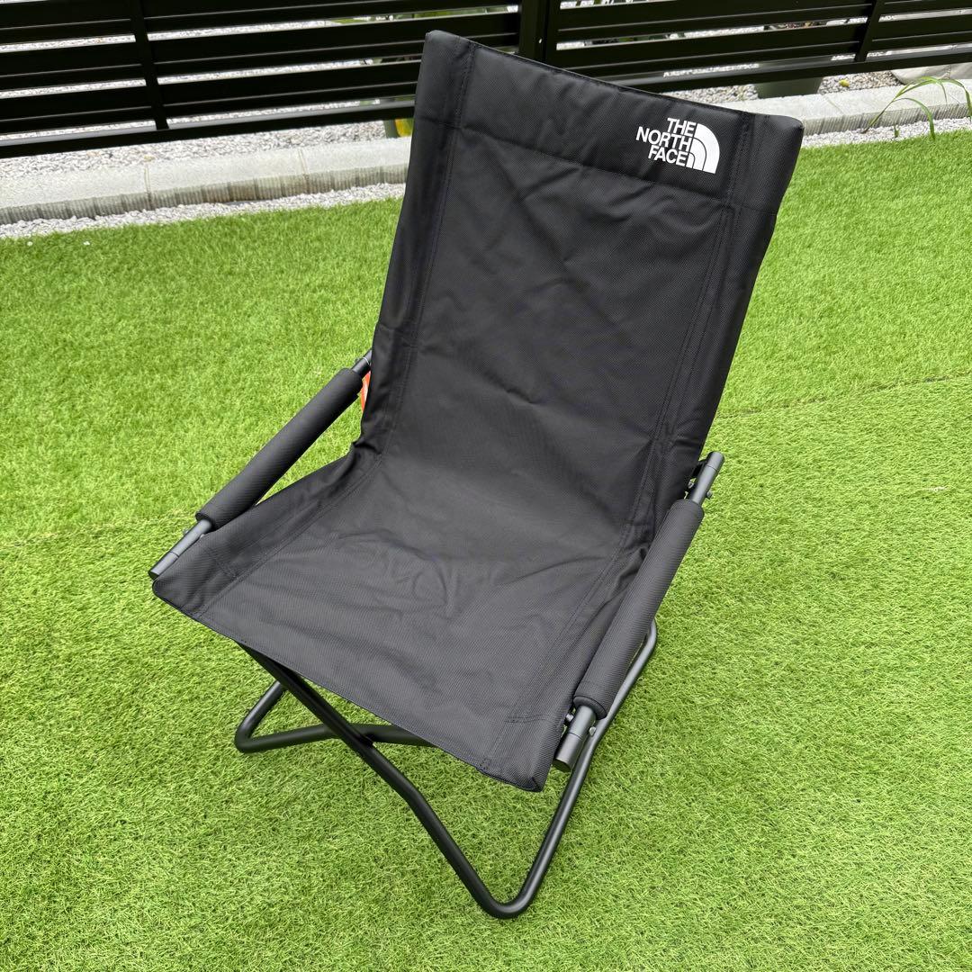 未使用タグ付き　ノースフェイス　TNFキャンプチェア　ブラック