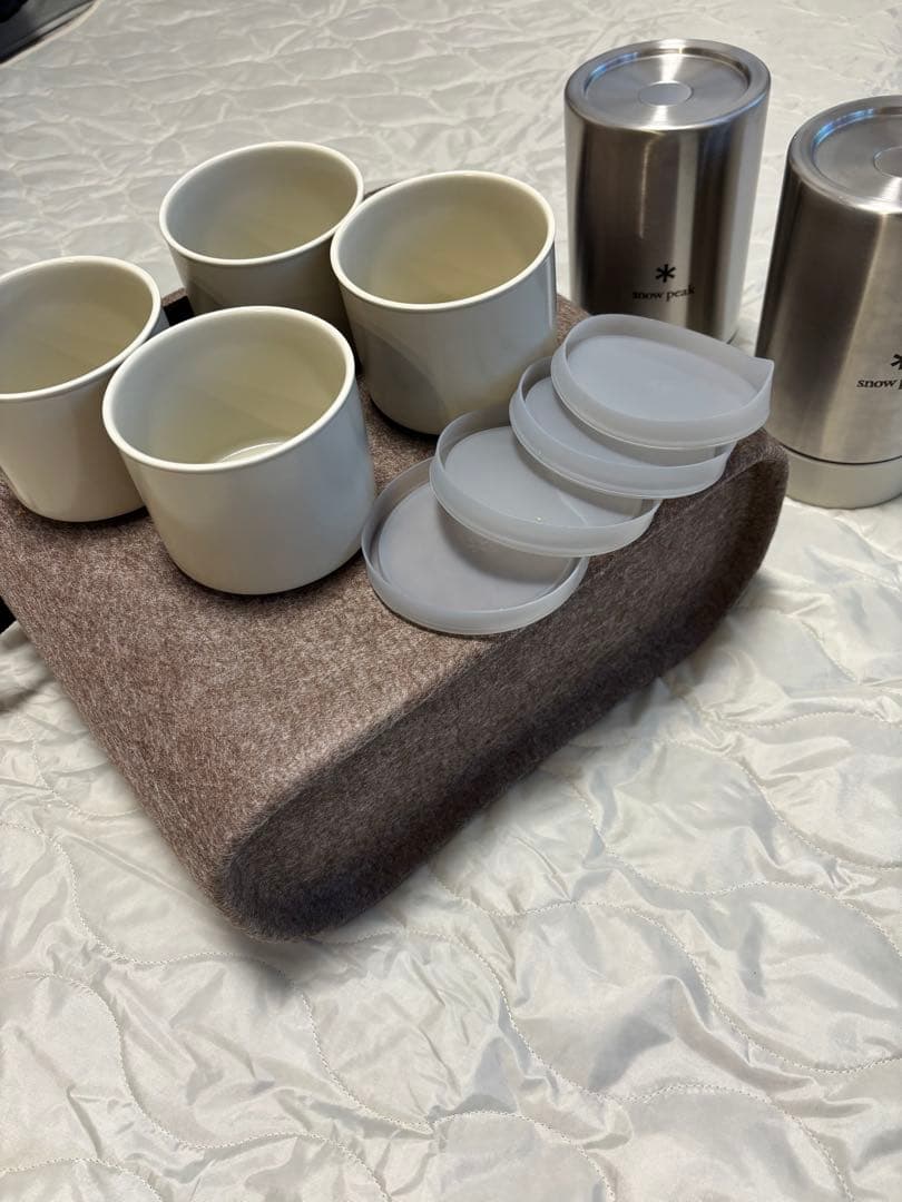 スノーピーク ピクニックラグ アイボリーと タクバコトバチセット