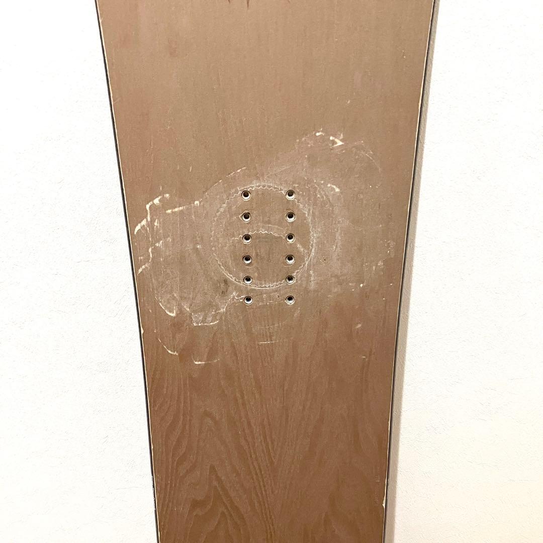 JONES スノーボード 板 Flagship 158cm 木目調