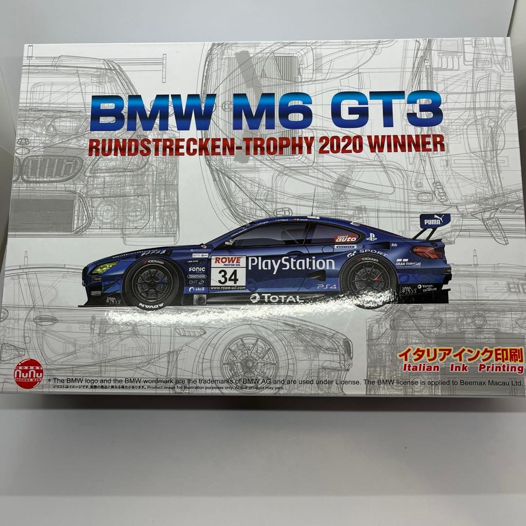 【新品】nunu 1/24  M6 GT3 2020 DUパーツ付き