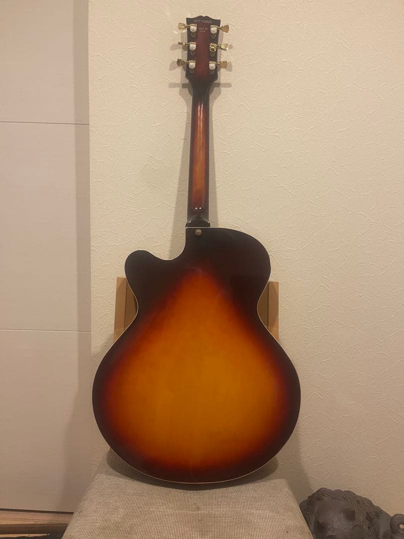 チブソン　バードランド風　フルアコ サンバースト