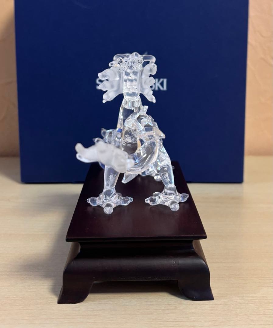 SWAROVSKI クリスタル ドラゴン 238202 置物 美品