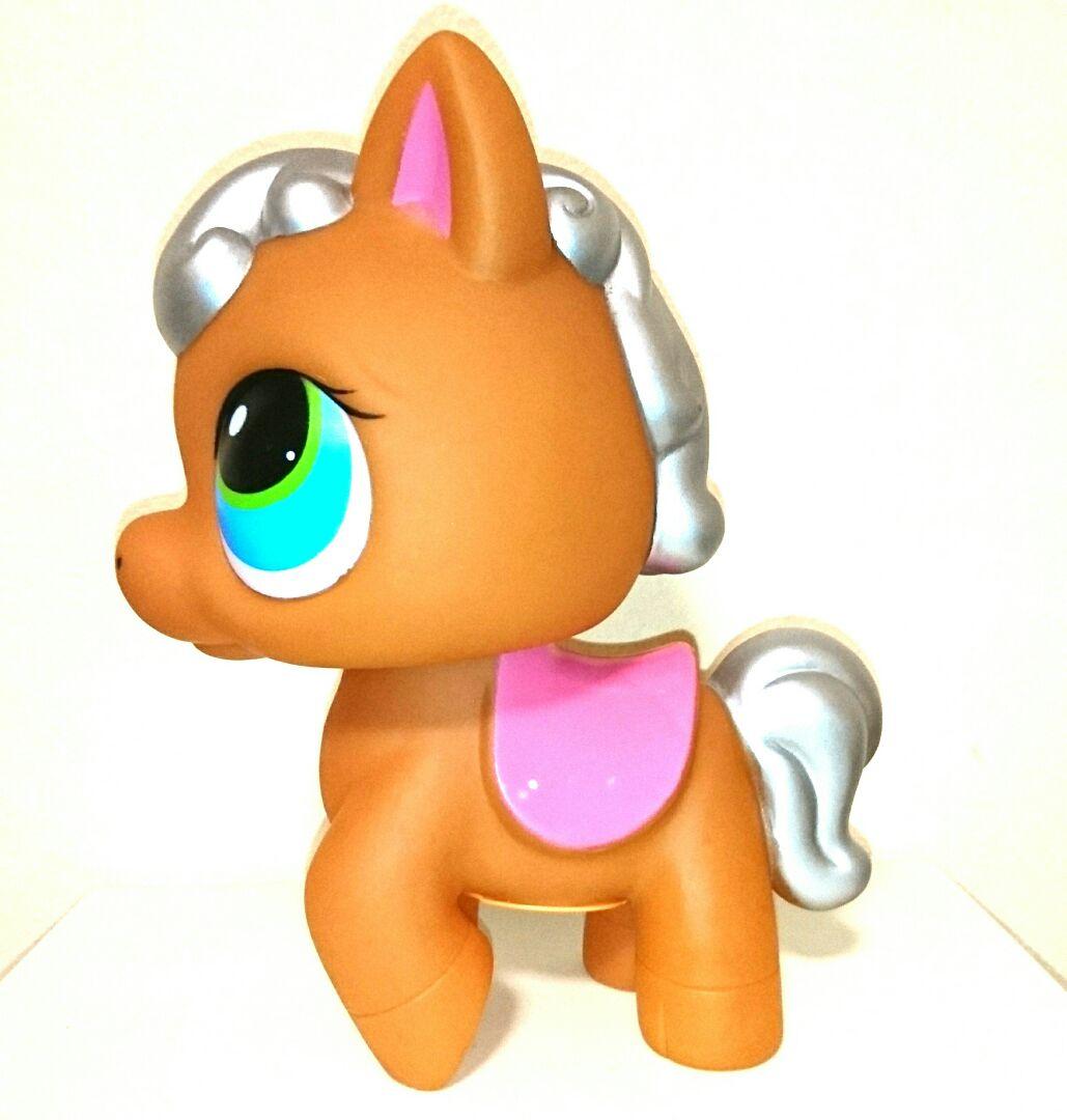 ジャンク ビンテージ 新品 歌う 光る ポニー ソフビ ドール 人形 馬 置物