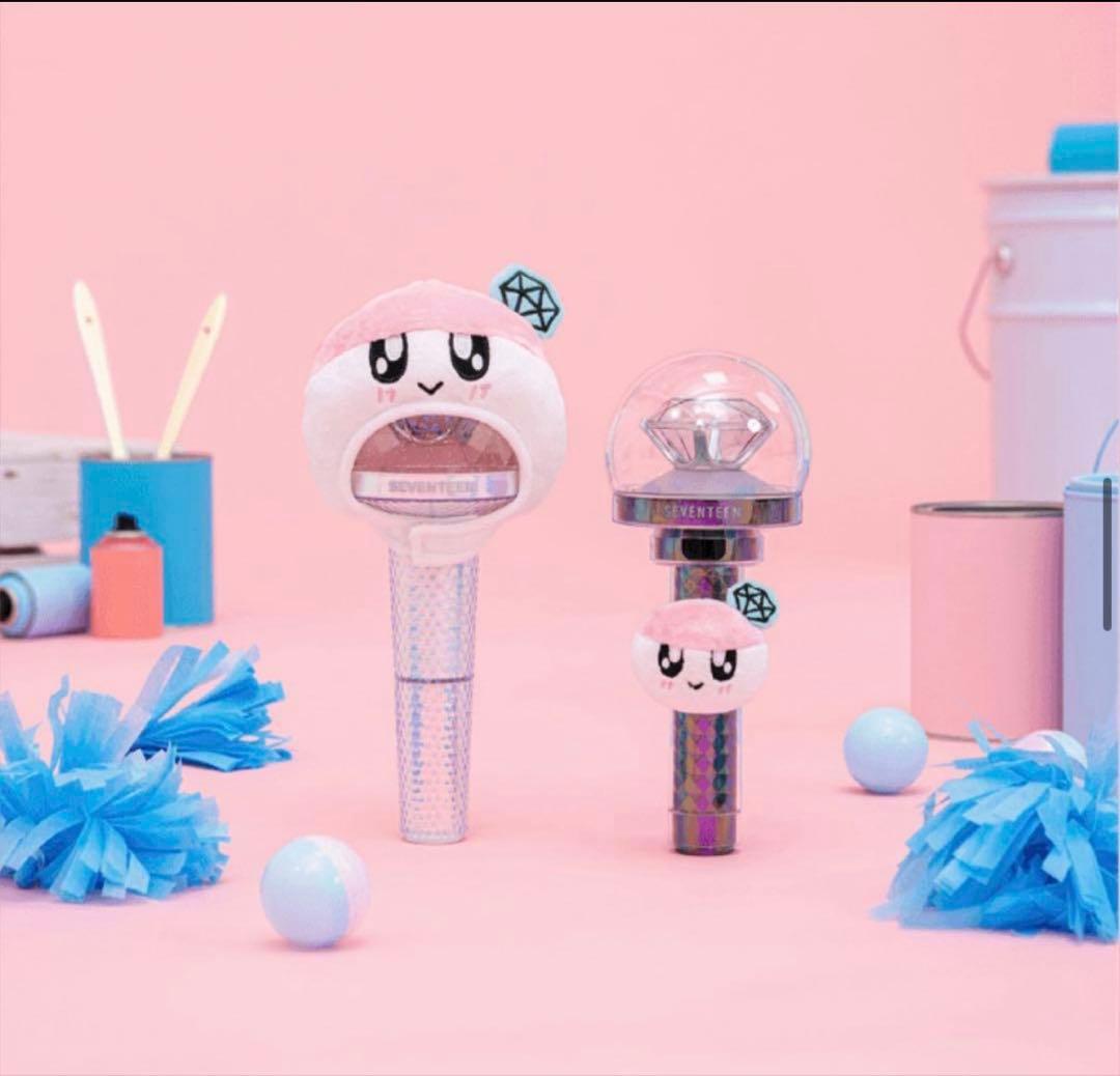 SEVENTEEN セブチ ボンボンイ うちわケース ペンライトカバー