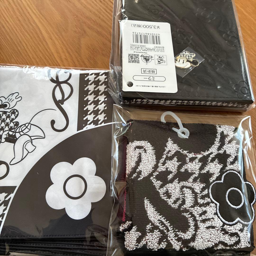 ミニーマウス マリクワ　タオル　ミラー