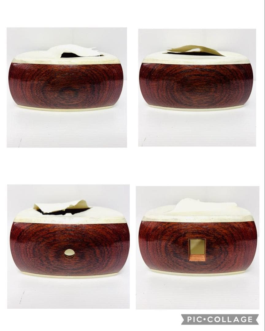 三味線　ハードケース付　中棹　K9 紅木 虎トチ 綾杉胴 金細 棹2.8cm