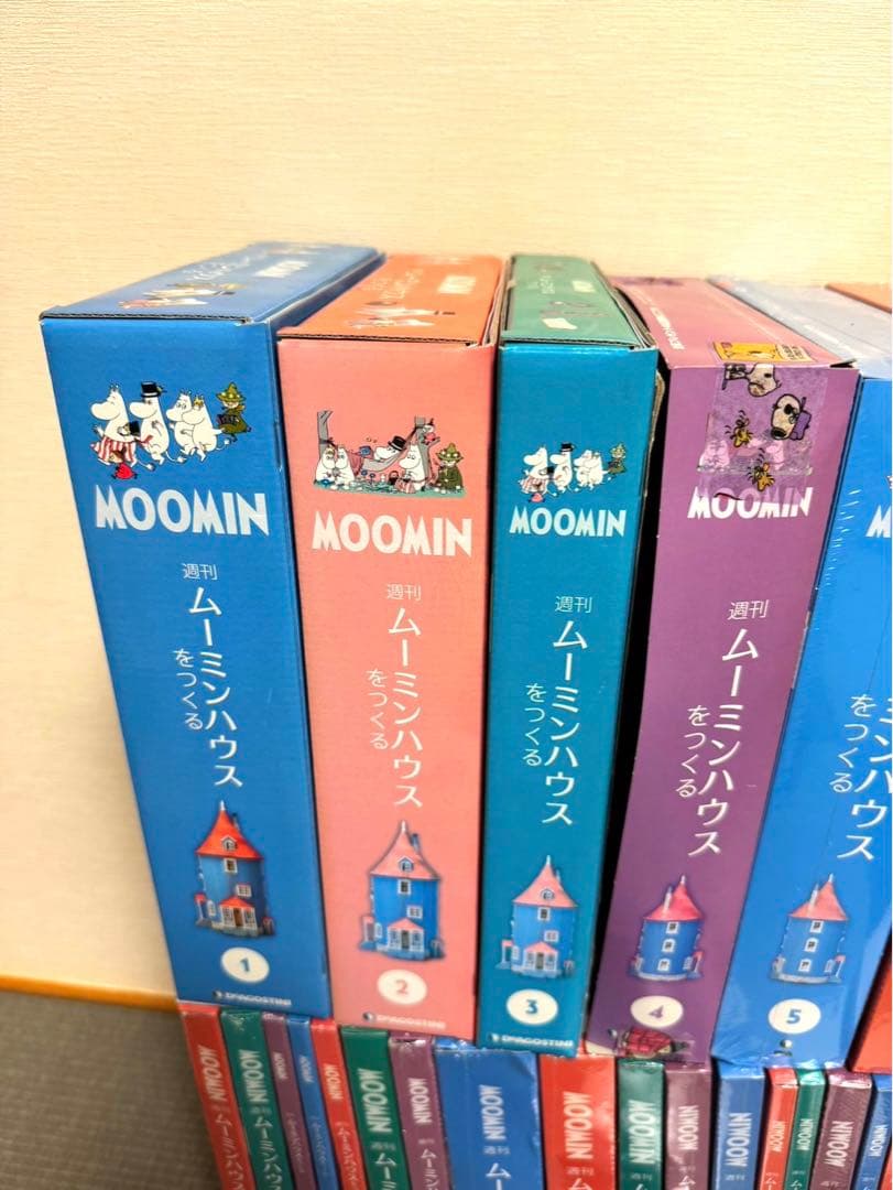 デアゴスティーニ　ムーミンハウスをつくる　1〜100巻セット