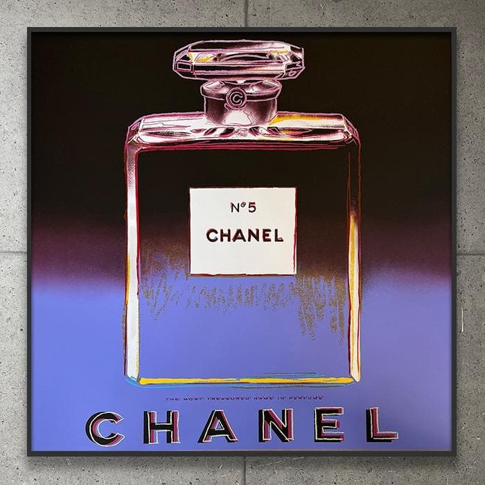 額装品証明書付/シャネル/サンデー B モーニング/ウォーホル/ CHANEL