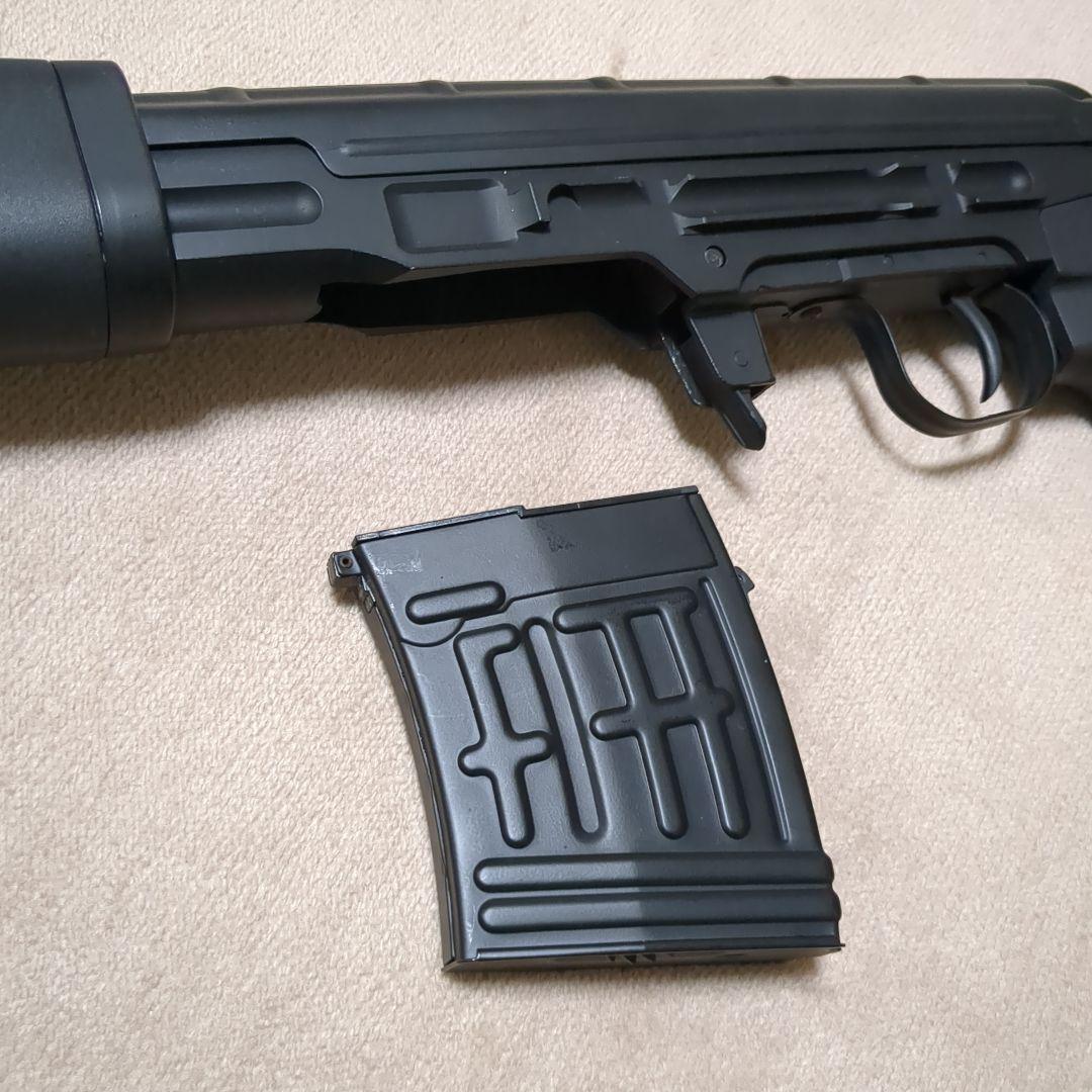 高精度 DRAGUNOV SVDスナイパーライフル エアガン 最大射程60m