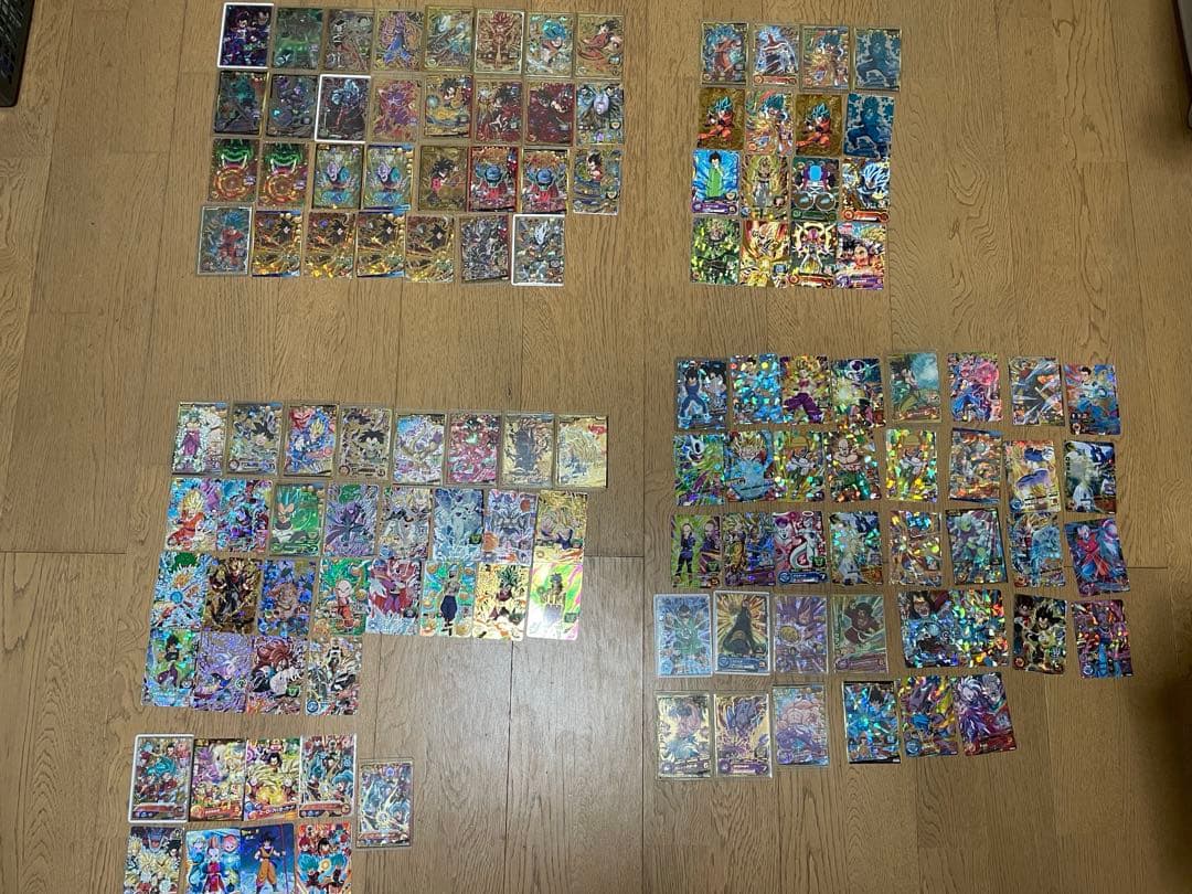 スーパードラゴンボールヒーローズレアカードまとめ売り122枚！