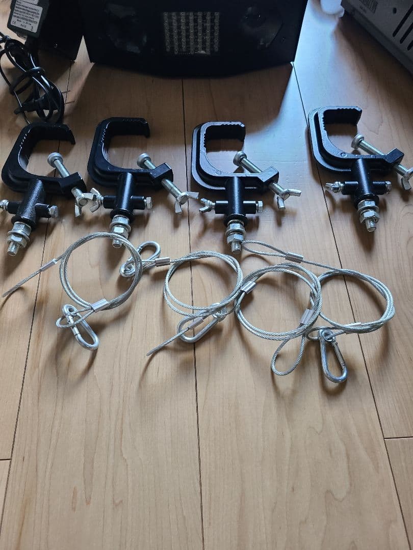 即*キ様 DJ機材 セット ミラーボール LEDパーライト スモークマシン