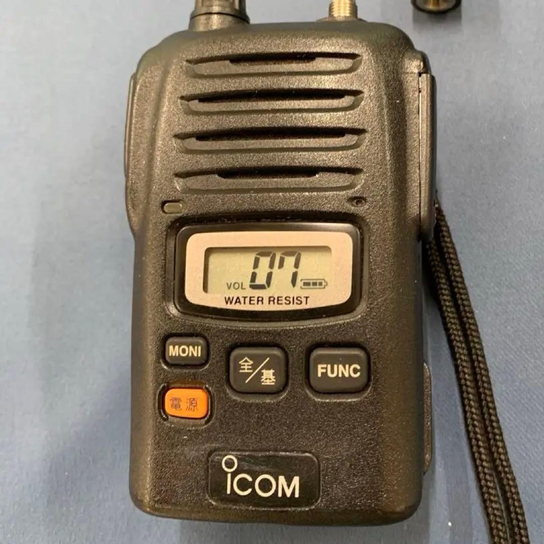 ICOM BC-121N トランシーバー 5台セット　中古　値下げ