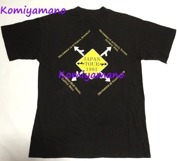 COVERDALE PAGE 1993年 JAPANツアー Tシャツ ビンテージ
