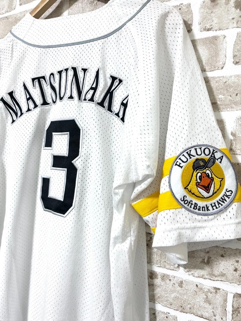【フォロー割】限定1着 ソフトバンクホークス 松中信彦 ハイクオリティユニ O