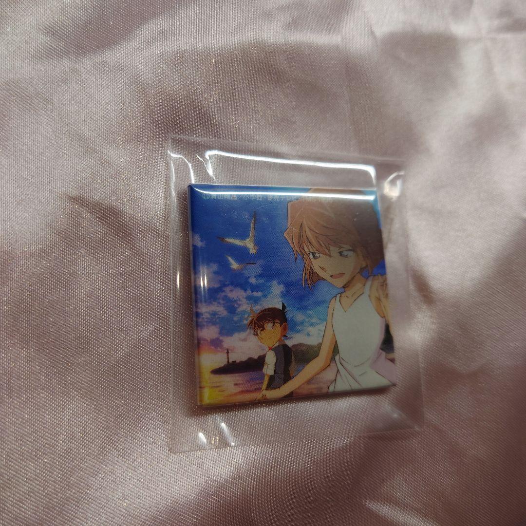 名探偵コナン 灰原哀 スクエア缶バッジ Sissy Sky 特典　1996年