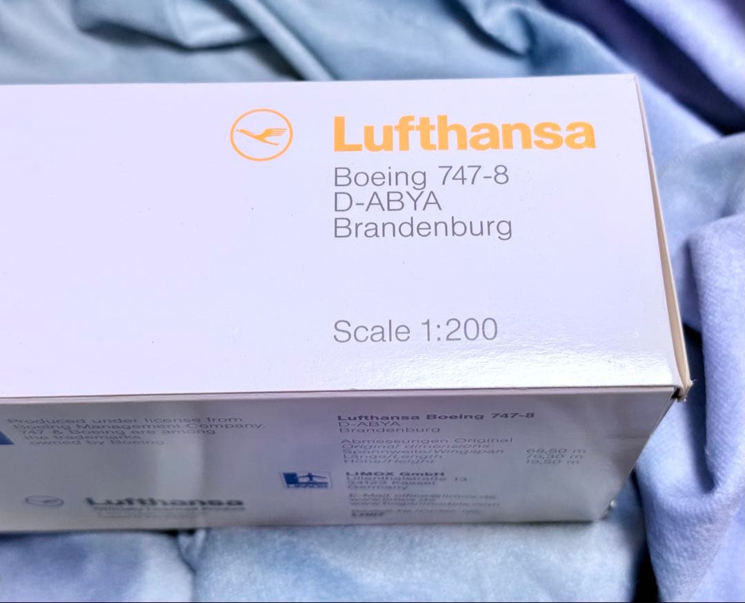 Lufthansa ボーイング 747-8 1/200 ルフトハンザ