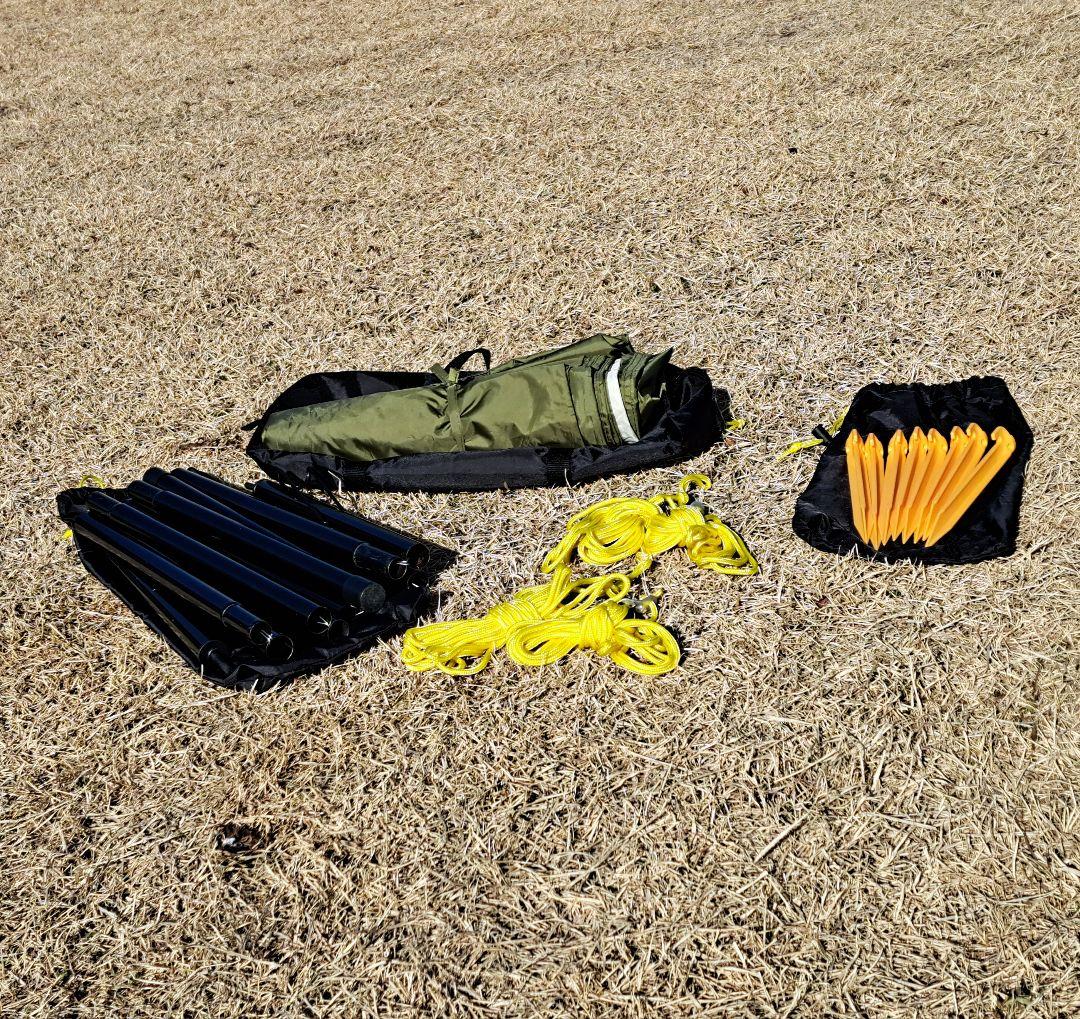 Coleman Hexa Light II タープ