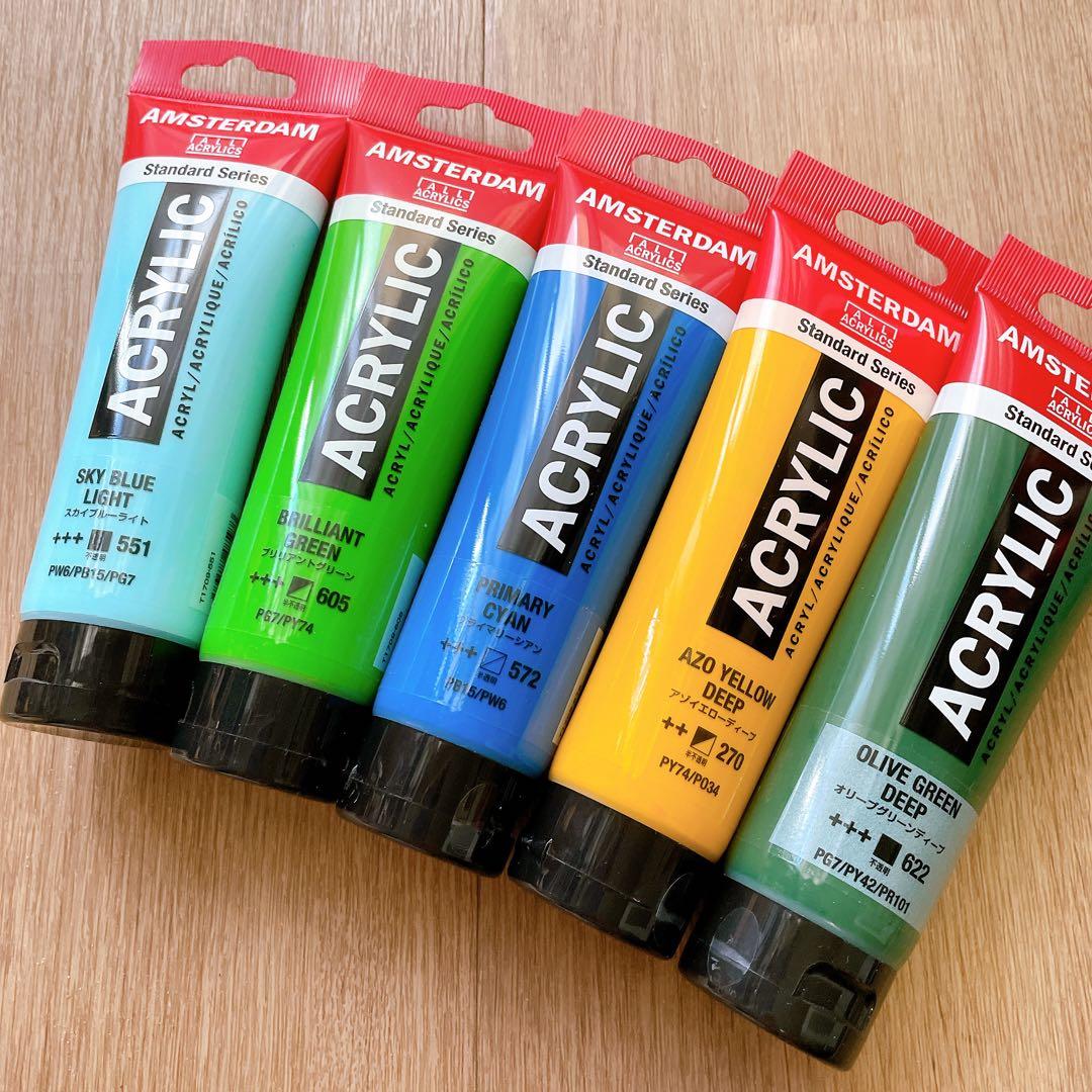 新品未使用 アムステルダム アクリリックD 120ml