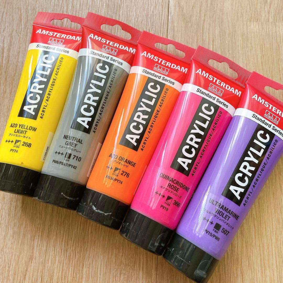 新品未使用 アムステルダム アクリリックD 120ml