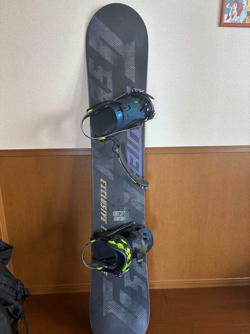 SCOOTER スノーボード バインディング付き