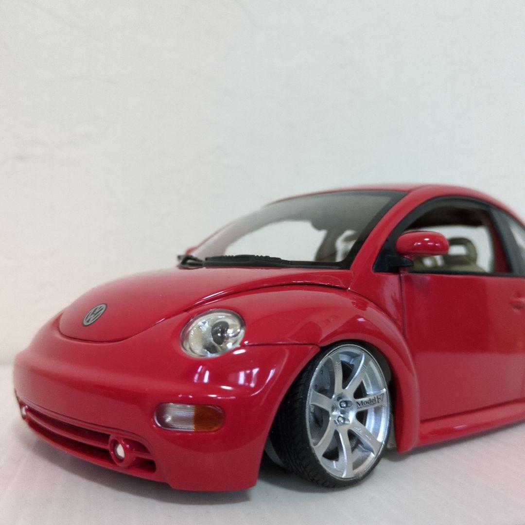 鑑賞用 1/18 GATE ニュービートル ローダウンカスタム 改造品