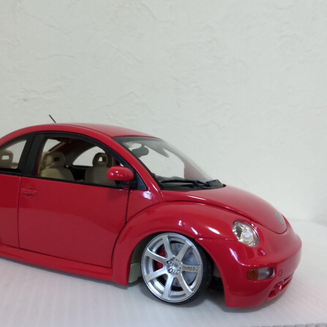 鑑賞用 1/18 GATE ニュービートル ローダウンカスタム 改造品