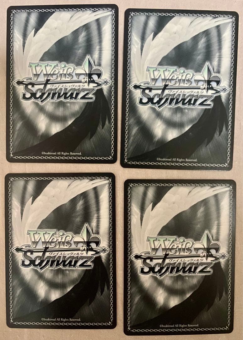 ヴァイス シュヴァルツ 「鬼の嫁入り 識」 4枚セット