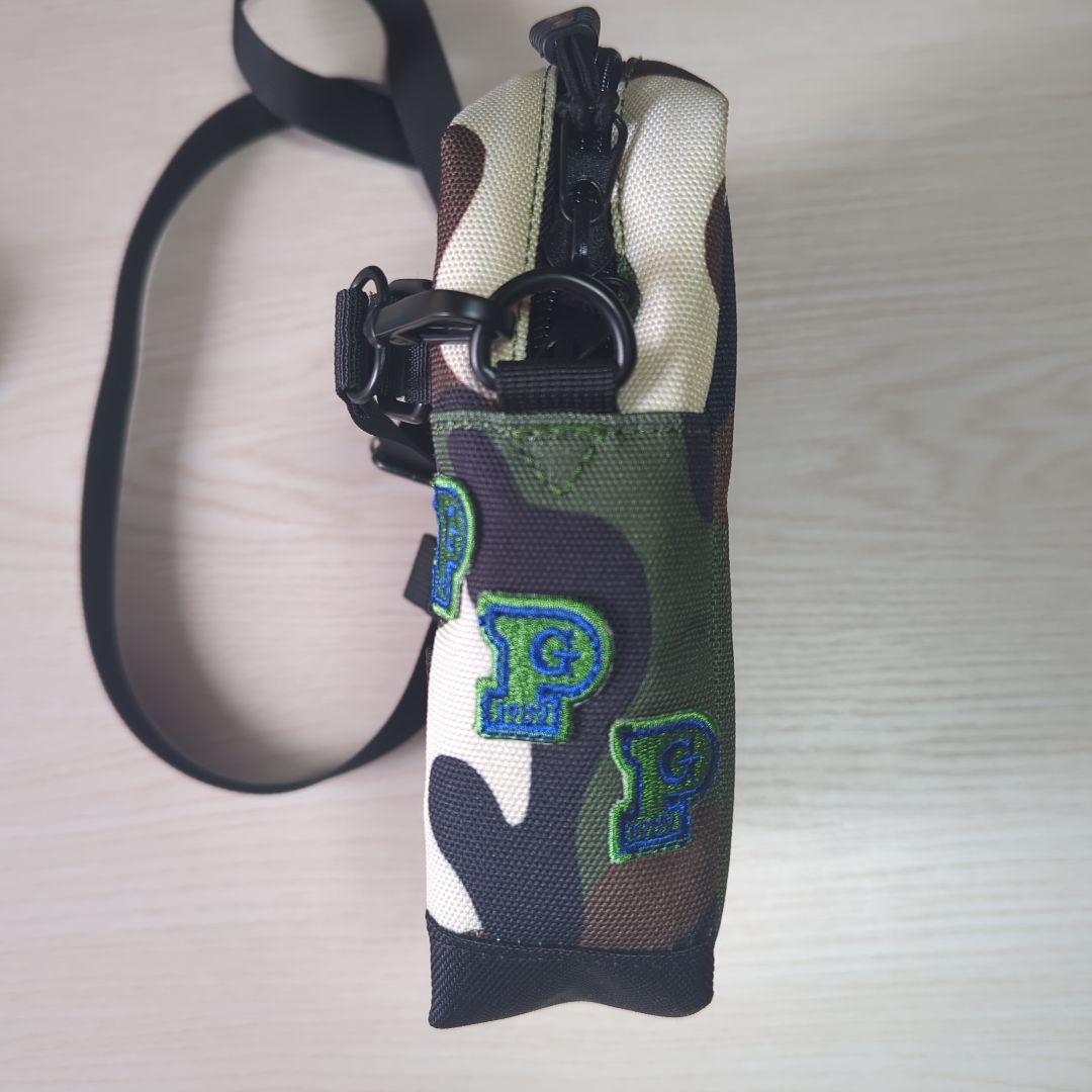 PEARLY GATES美品☆ 迷彩柄ワッペンミニショルダー ポーチ☆