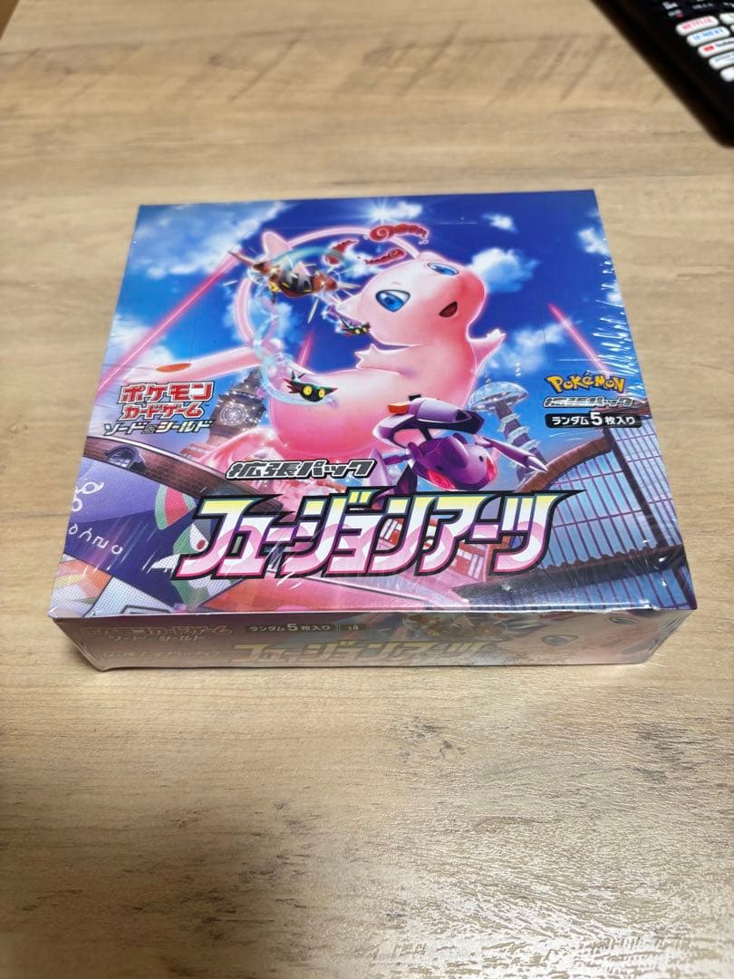 ポケモンカードゲーム フュージョンアーツ シュリンク付きBOX