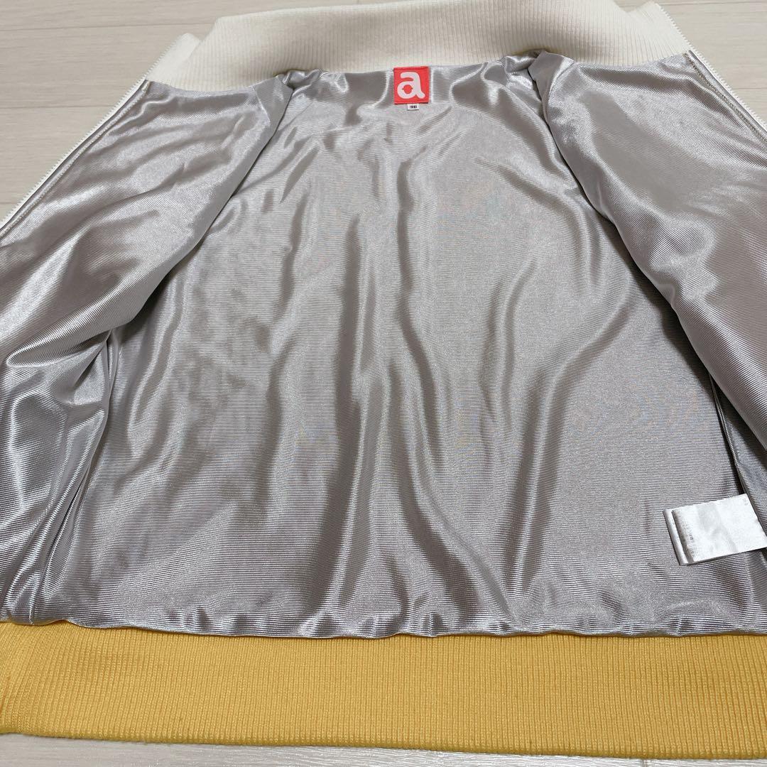 アルチビオ　ゴルフウェア　長袖ジャケット　ニット　雪の結晶　ケーブル編み