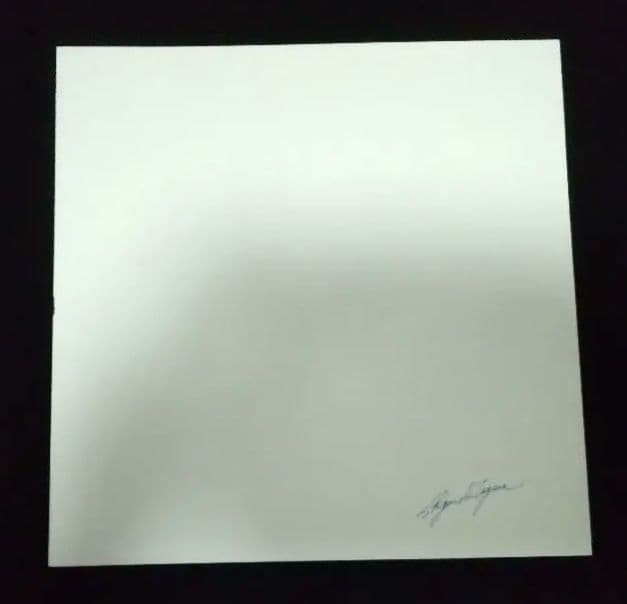 歌手・女優 中山美穂 直筆 サイン 色紙 / 公式グッズ