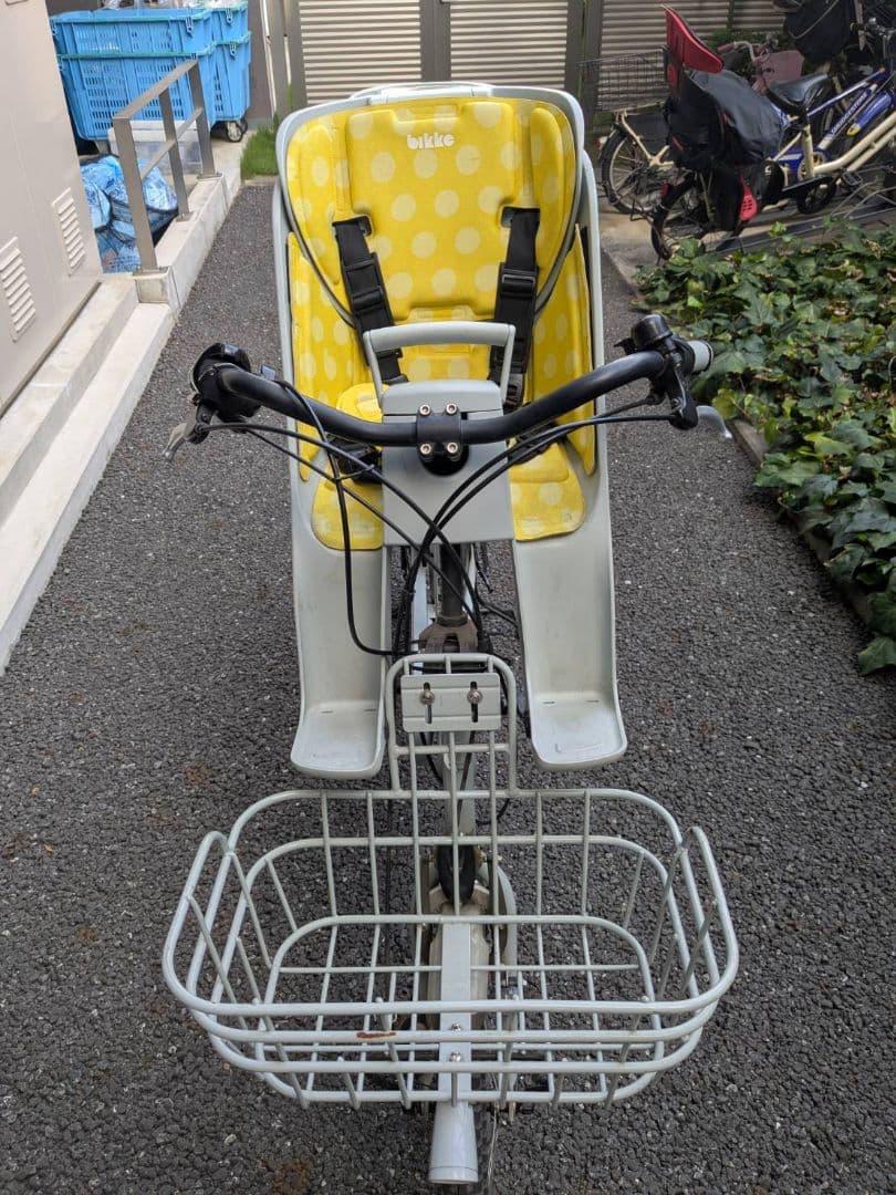チャイルドシート付きシティサイクル